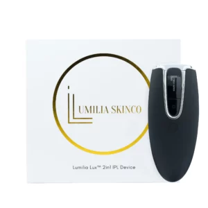 lumilia-lux-2in1-ipl-laser-hair-removal-skin-rejuvenation-handset-blacl silver trim